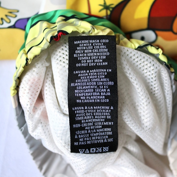 Nickelodeon x Members Only Rocket Power Windbreaker Jacket 1/4 Zip Mens Small - Picture 9 of 11